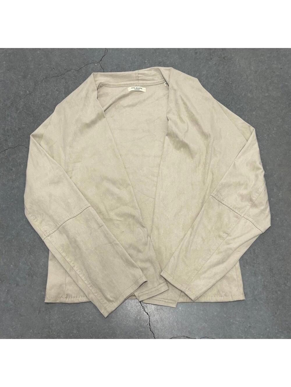 MAX Studio London Suede Cardigan